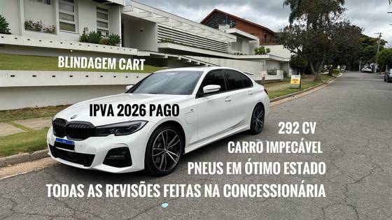 BMW 330e 2.0 16V TURBO HÍBRIDO M SPORT AUTOMÁTICO BMW 330e 2.0 16V TURBO HÍBRIDO M SPORT AUTOMÁTICO